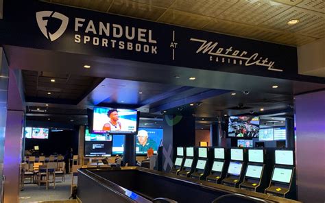motor city sportsbook|FanDuel Sportsbook at MotorCity Casino .